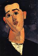 Amedeo Modigliani Portrait of Juan Gris Sweden oil painting reproduction